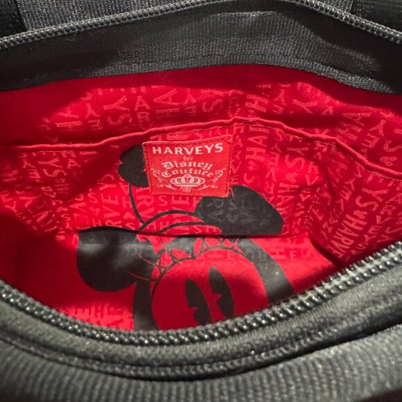 Harveys for Disney Couture Minnie Mouse Red Polka Dot Seatbelt Purse Handles Bow - Picture 6 of 12